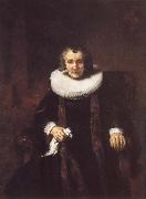 Rembrandt, Portrait of Margaretha de Geer.Wife of Jacob Trip